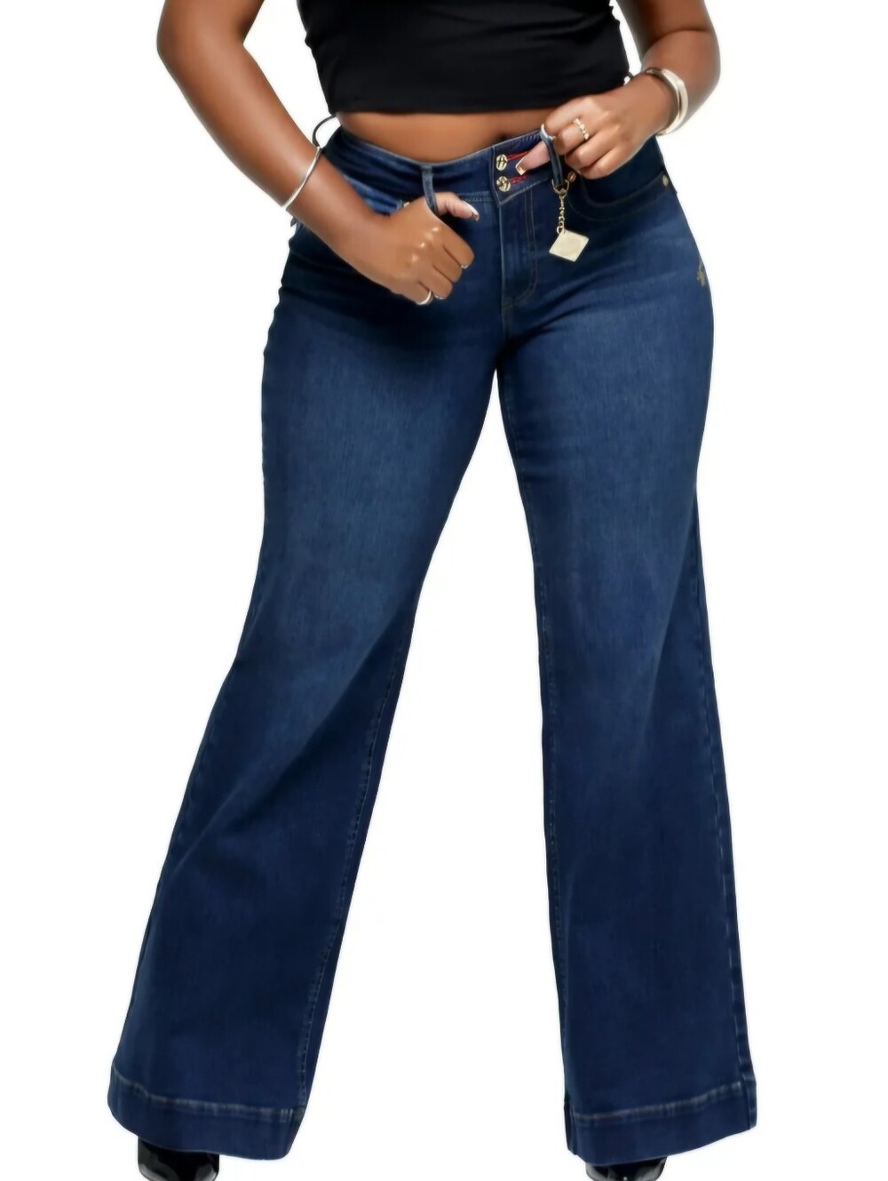 Apple Bottoms Women’s Dark Blue Bootcut Jeans
